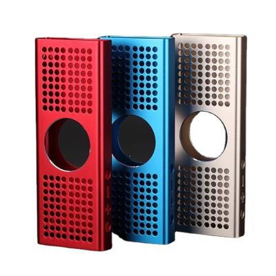 China Precision size; High Quality Aluminum Profile Shell Color Round Square Aluminum Extrusion Heatsink Housing Customized By ROHS Standard For Electronics for sale