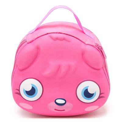 China Waterproof Cartoon Monsters Kids Waterproof Portable Picnic Bag For School Office Thermal Insulated Outdoor Lunch Bag Lunch Bag for sale