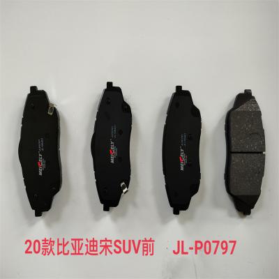 China Factory Direct Sale JL-P0797 Front Brake Pads For BYD Song SUV for sale