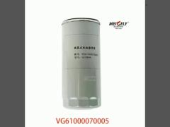 Weichai Engine Oil Filter VG61000070005 For Sinotruk Howo JX0818A