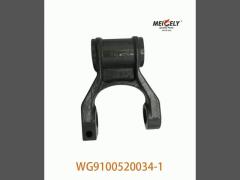 Good Price OEM WG9100520034-1 Front Leaf Spring Shackle For SINOTRUK HOWO