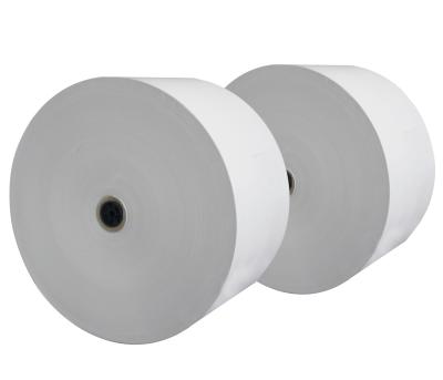 China Jumbo ATM POS Thermal Paper Rolls 55gsm 58gsm 65gsm 70gsm for sale