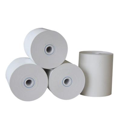 China Thermal Printer Heat Sensitive Paper Roll 80 Mm Thermal Paper Cash Register Coating Printed 60 Gsm Paper for sale