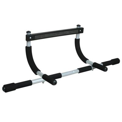 China Home Use Over Door Adjustable Home Gym Use Upper Body Total Home Workout No Screws Look Chin Horizontal Pull Up Bar For Door for sale