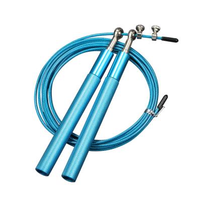 China Fitness Exercise Handle Aluminum Ball Bearing Looping Fast Speed ​​Jumping Adjustable Jump Rope For Home Workouts JR2101 JR2101 for sale