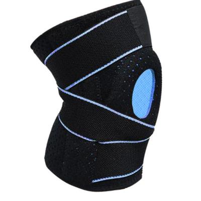 China Adjustable Straps Breathable Non-Slip Safety Anti-Slip Safety Silicone Stabilizer Knee Strap Brace Brace Support for sale