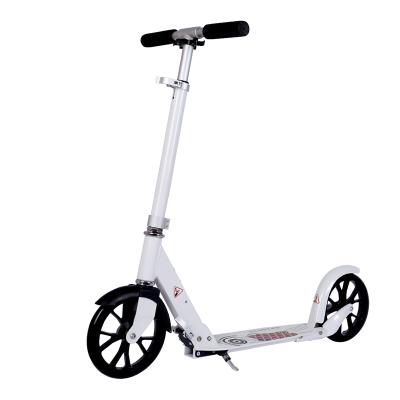 China Youth Youth Folding Foldable Adjustable Waist Commuter Foot Brake PU Wheel Kick Swap Growing Scooters For Adults And Teens for sale