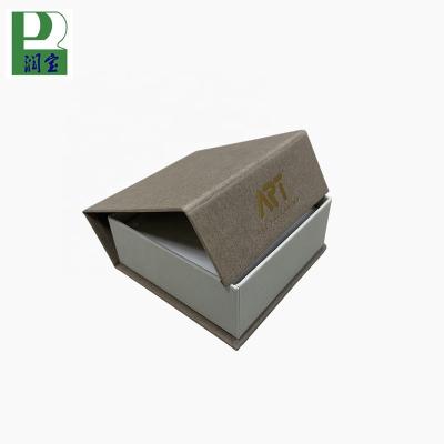 China China Handmade Wholesale Custom Jewelry Paper Box Cardboard Magnetic Debossing Logo for sale