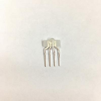 China Mechanical Keyboard RoHS Certification by Common Hole Anode 4 Pin Diffused Milky 110deg 3mm RGB LED Chip for Mechanical Keyboard for sale