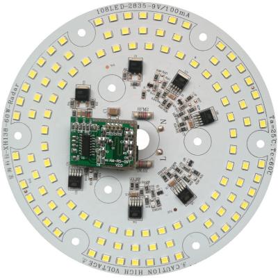 China INGAN 3 Years Warranty 60W AC 220V Round SMD Aluminum Driverless DOB LED Module For LED Motion / Radar / Microwave PIR Sensor Light for sale