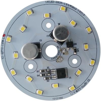 China INGAN LVD Certified NO Flicker 115 lm/W 15W Aluminum Light Board Linear PCB 220v AC Led Module For LED Bulb Light And Downlight for sale