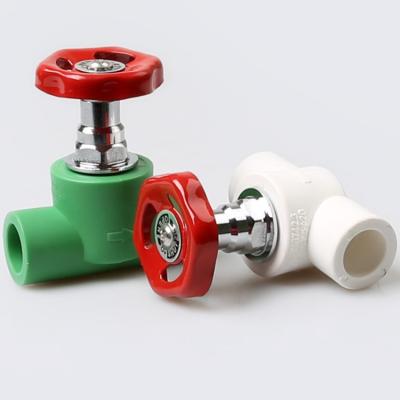 China Ppr Plumbing Seal Pipe Plastic Globe Valve Service Fitting for sale