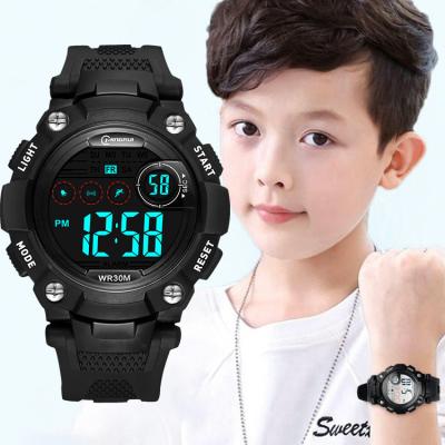 China Alarm Fashion Boy Girl Student Sports Watch Children Kids Handwatch Alarm Relogio Digital Wrist Watch for sale