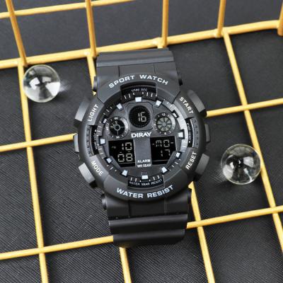 China Alarm New Arrival DIRAY 2108G Japan mov'ts 50m Waterproof Sports Digital Watch for sale