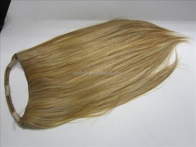 China Wholesale New Products Wholesale Synthetic Hair Hair Tie Headband Halo Headband Hair Extension for sale