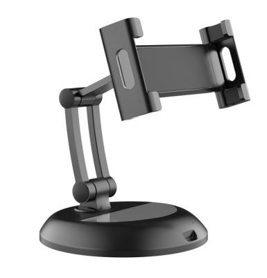 China Metal Tablet Holder Folding 360 Swivel Tablets Smartphone Kitchen Table Mount Stand For iPad Air Mini Pro 4-13 Game Switch Study for sale