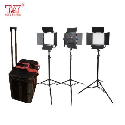 China Influencer marketing broadcasting studio light 3 point light kit for sale