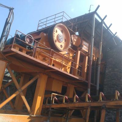 China PE750*1060 Basalt Limestone Jaw Rock Crusher Easy Maintenance for sale