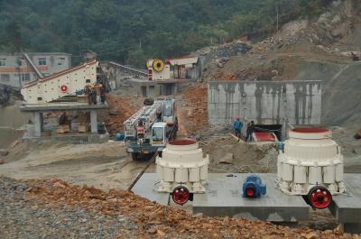 Chine Usine concasseuse en pierre de extraction 350tph TONGHUI de carrière de moteur à courant alternatif à vendre