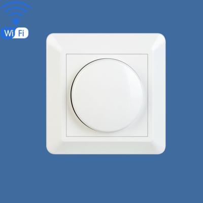 China Rotary control and touch lights two way wifi or BLE TUYA switch dimmer for smart home echo and apps tuya alexa plugs for sale