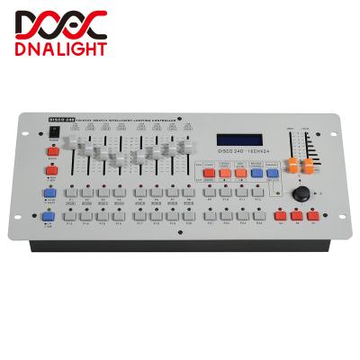 China dmx stage light disco 240 light controller / DJ controller 480*135*70mm for sale