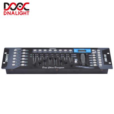 China DMX lighting easy solution Guangzhou factory power dj stage lighting controller dmx 192 channels dimming console for sale