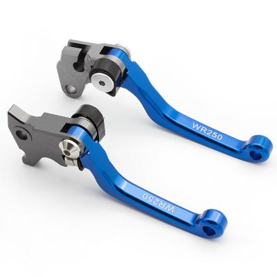 China WR250 Aluminum Alloy Brake Clutch Lever CNC Dirt Bike Spare Parts for sale