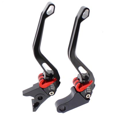 China Motorcycle Brake System Black Aluminum Color Motorcycle CNC AMERICA/LT Brake Clutch Lever for sale