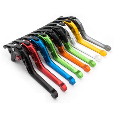 China 6061 Universal CNC T6 5D Aluminum Color Brake Folding Anodized Clutch Levers for sale