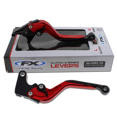 China Yamaha Motorcycle Show Star Rider Parts CNC Billet Aluminum Alloy Hand Brake Clutch Levers Fit For FJ-09 MT-09 Yamaha Tracer for sale