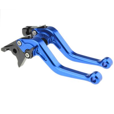 China 2017 FX Aluminum Alloy CNC Racing Anordized Blue Color Motorcycle Part Brake And Clutch Lever Car Parts For KTM Duke 200 50cc for sale