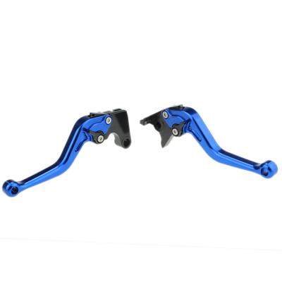 China FXCNC Aluminum Alloy Racing T6 Aluminum Alloy Color Blue Motorcycle Spare Parts THRUXTON Steve McQueen SE Clutch Brake Levers for sale