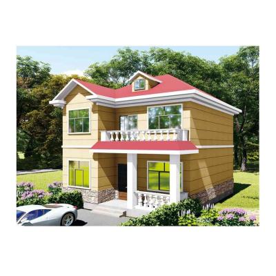 China Modern Light Steel Villa Iso9000 Ce Au/Nzs Certified Prefab 2 Story Floors Luxury Resort Home for sale