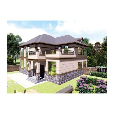 China Modern Quick-assemble Modern Luxury Resort Building Set Houses Prefab Prefab Homes 4 Bedroom Villa for sale