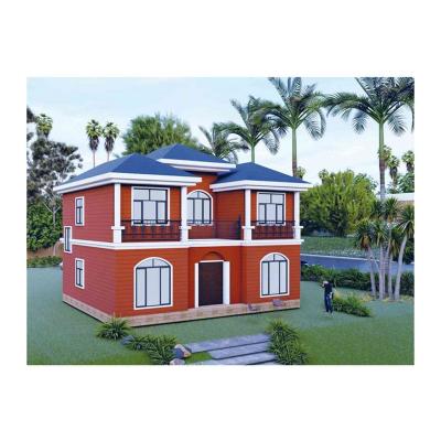 China Modern Au / Nzs Certified Steel Structure Villa Steel Home House Ready Built Prefab Kit for sale