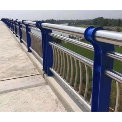 China Roadway direct safety stainless steel factory supply easily assembled anti-collision guardrail for sale