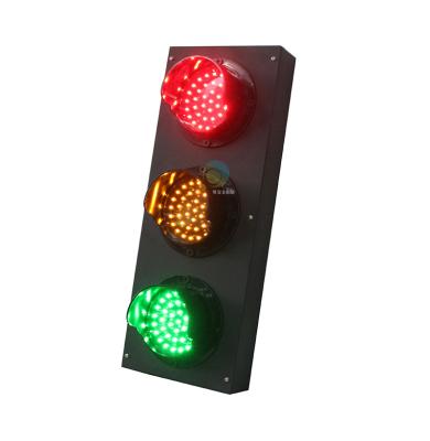 China Cold Rolled Plate China Manufacture 88mm Waterproof Led Road Sign Warning Traffic Lights for sale