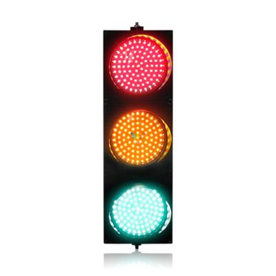 China Wholesale PC Road 200mm Safety Working Traffic Light Smart LED Red Green Yellow Flashing Barriers for sale