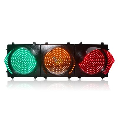 China High Brightness 400mm Waterproof Aluminum Ball LED Red Yellow Green Full Traffic Light for sale