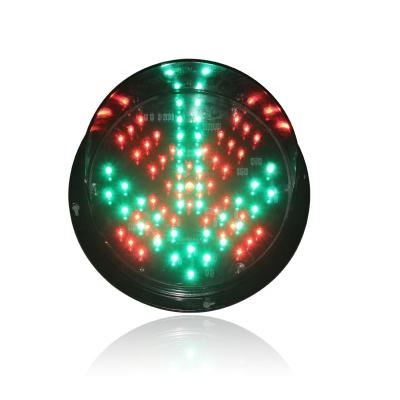 China New DC12V DC24V 200mm PC Red Cross Green Arrow Module LED Lamp Traffic Lights Light for sale