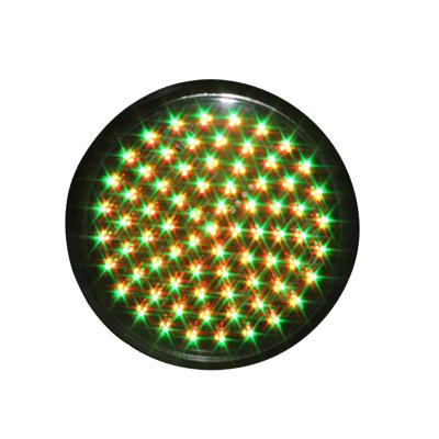 China Waterproof red yellow green traffic light parts 300mm led warning traffic light lampwick for sale