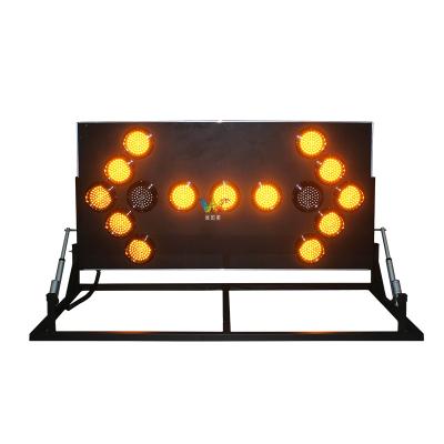 China Waterproof 10 Years Factory 1500*750mm Aluminum Vehicle Mounted Arrow Panel Traffic Advisor LED for sale