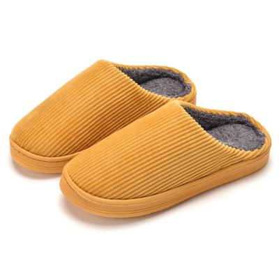 China Men's No-Slip Lightweight Indoor Soft Winter Warm Comfortable Women's Warm Slipper for sale