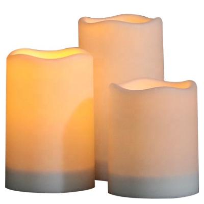 China Remote Control Indoor Outdoor Use Flameless Flickering Flameless Led Candle Candles Outdoor Waterproof Flameless Candles for sale