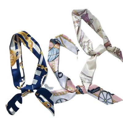 China High quality and cheap price printed satin fabric scarf shawl hijab printed satin scarf short for sale