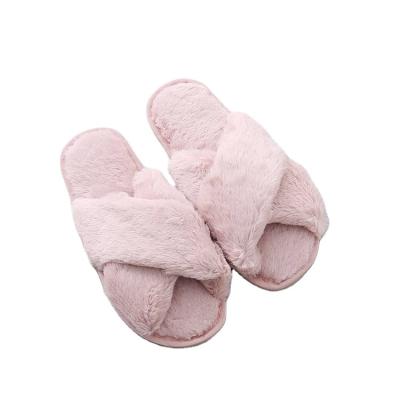 China Anti-odor factory directly selling warm household shoes bedroom warming comfortable plush indoor slippers for sale