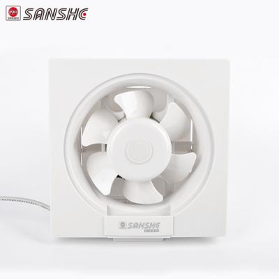 China Sanshe Hotels Full Effort 6 Inch Air Ventilation Fan ABS Plastic Portable High Speed ​​Axial Fan For Bathroom & for sale