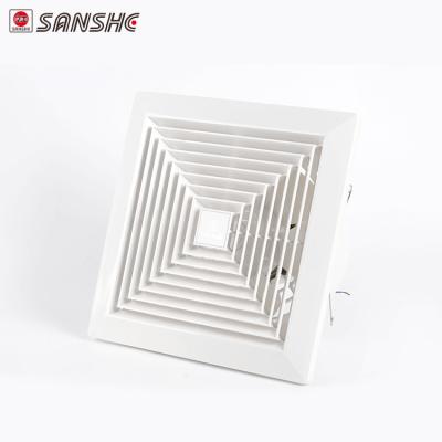 China New Full SANSHE 8 10 12 Inch ABS Single Plastic Exhaust Fan Ceiling Type Portable Ventilating Fan For Room Hot Selling Ceiling Fan for sale