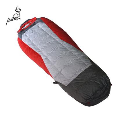 China ROUTMAN RS-405 Below Zero Duck Goose Down Sleeping Bag Camping Mummy Contract Mummy Outdoor Sleeping Bag for sale