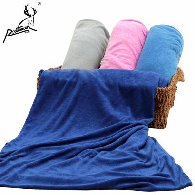 China RS-86 ROUTMAN Microfiber Fleece Sleeping Envelope Type / Silk Lining / Sleeping Bag Poncho Sleeping Bag for sale